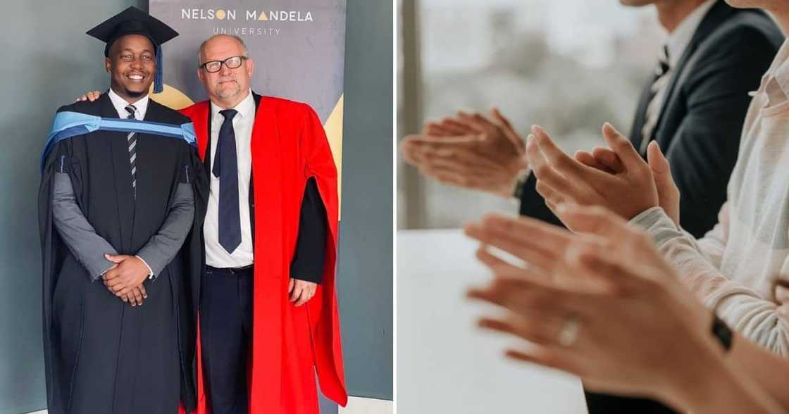 Man, Master’s Degree in Law, Cum Laude, Nelson Mandela University Man, Master’s Degree in Law, Cum Laude, Nelson Mandela University