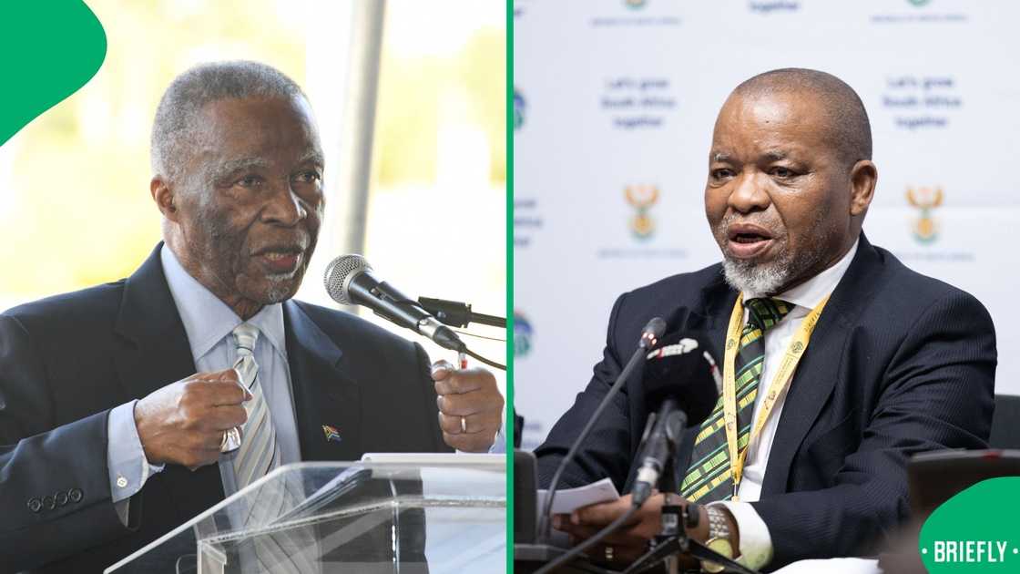 Gwede Mantashe weighed in on Thabo Mbeki's absence from the National Dialogue