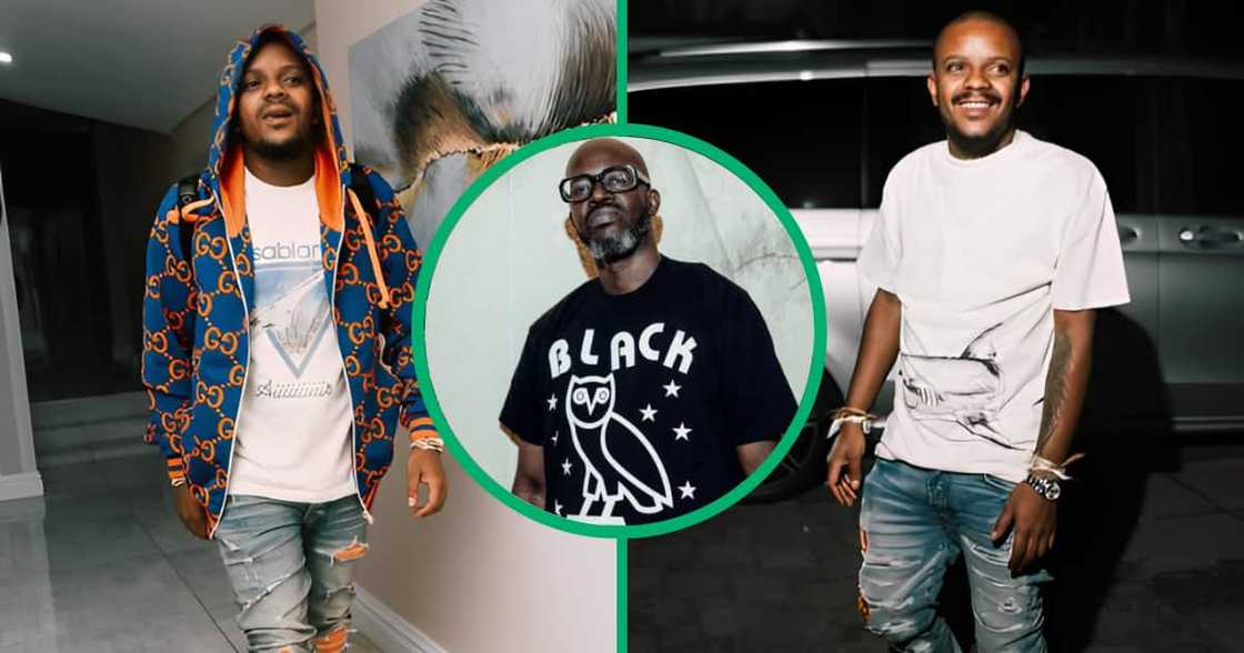 Kabza De Small penned a heartfelt post about his moment with Black Coffee Kabza De Small penned a heartfelt post about his moment with Black Coffee