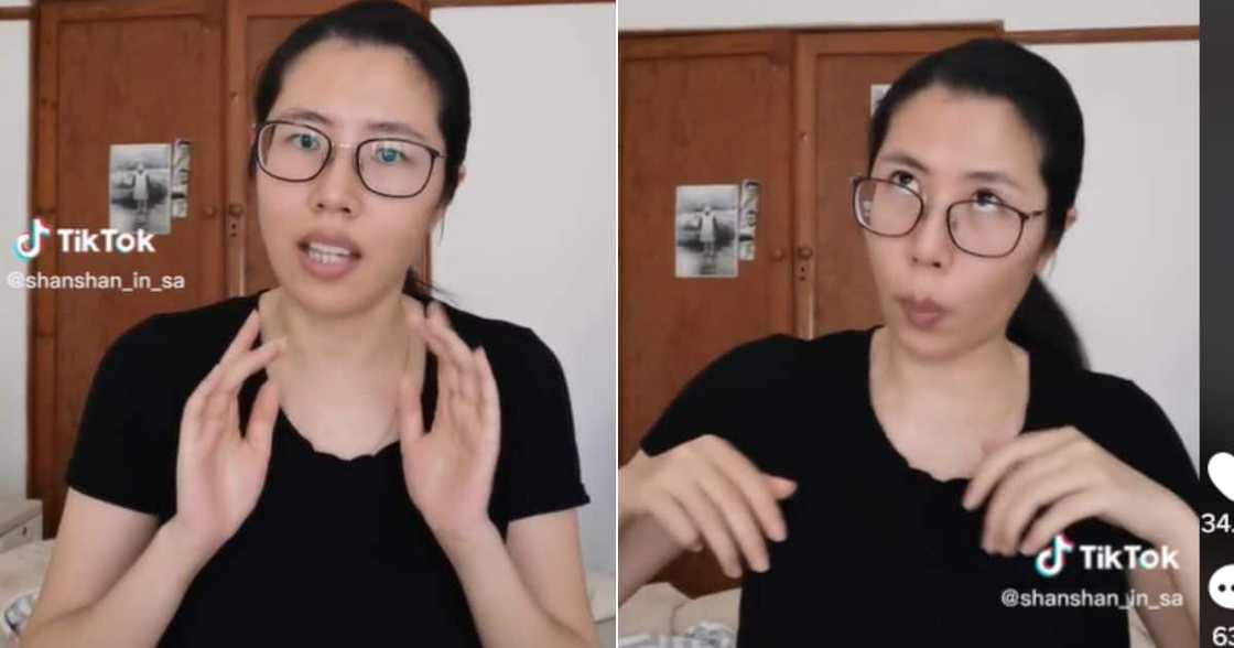 A woman curious about 'Kilimanjaro' dance A woman curious about 'Kilimanjaro' dance