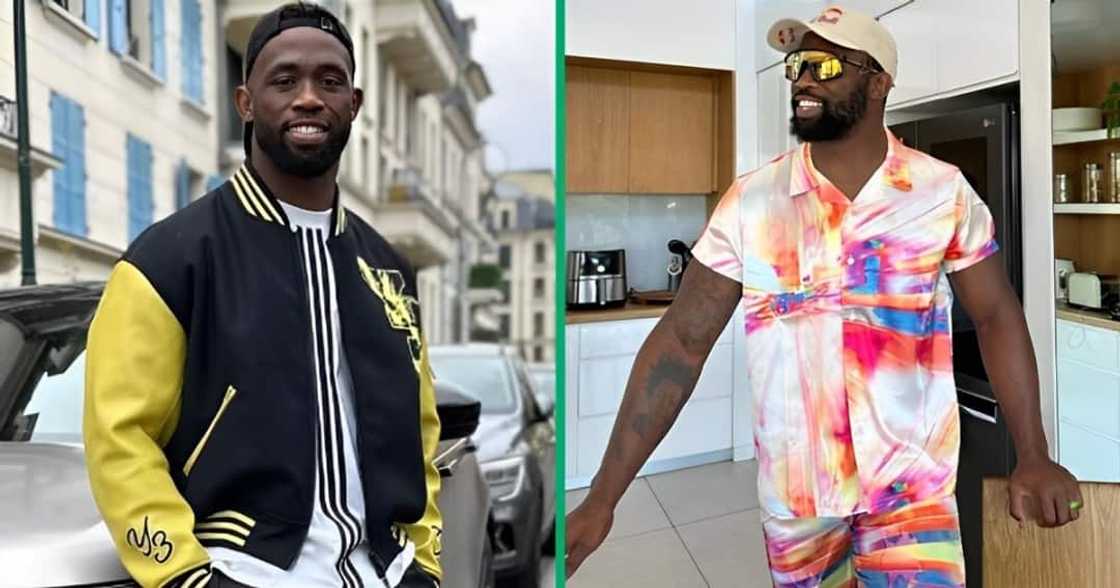 Siya Kolisi is in Cape Town. Siya Kolisi is in Cape Town.