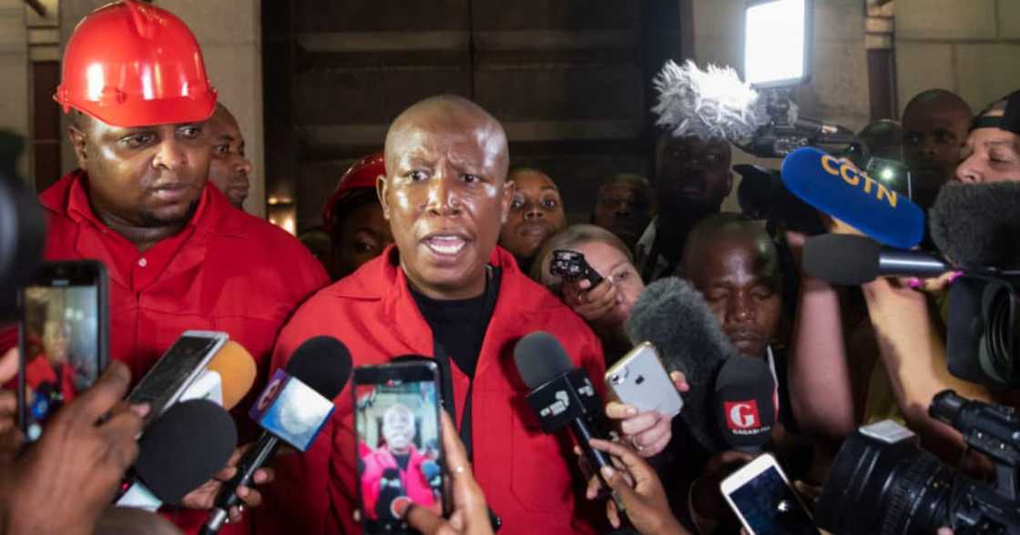 Economic Freedom Fighters, EFF, African National Congress, ANC, Commander in chief, Politician, Julius Malema, President Cyril Ramaphosa, State of the Nation Address, SONA, Cape Town City Hall, Debate, Eskom Economic Freedom Fighters, EFF, African National Congress, ANC, Commander in chief, Politician, Julius Malema, President Cyril Ramaphosa, State of the Nation Address, SONA, Cape Town City Hall, Debate, Eskom