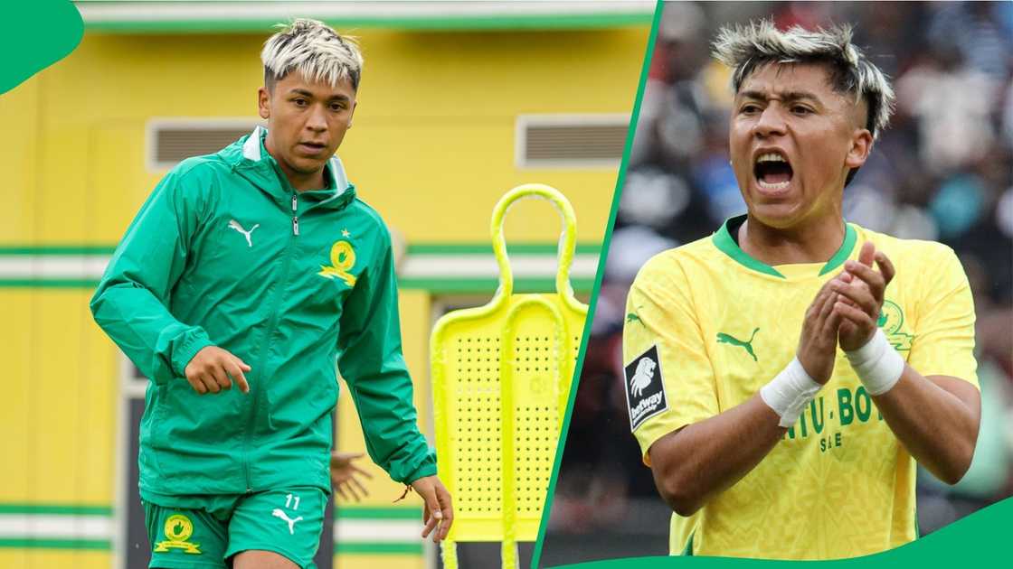 Marcelo Allende is a star player for Mamelodi Sundowns. Marcelo Allende is a star player for Mamelodi Sundowns.