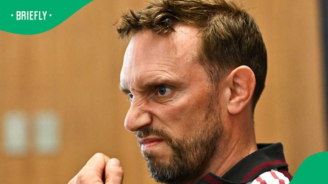 New Zealand attack coach Mike Blair New Zealand attack coach Mike Blair