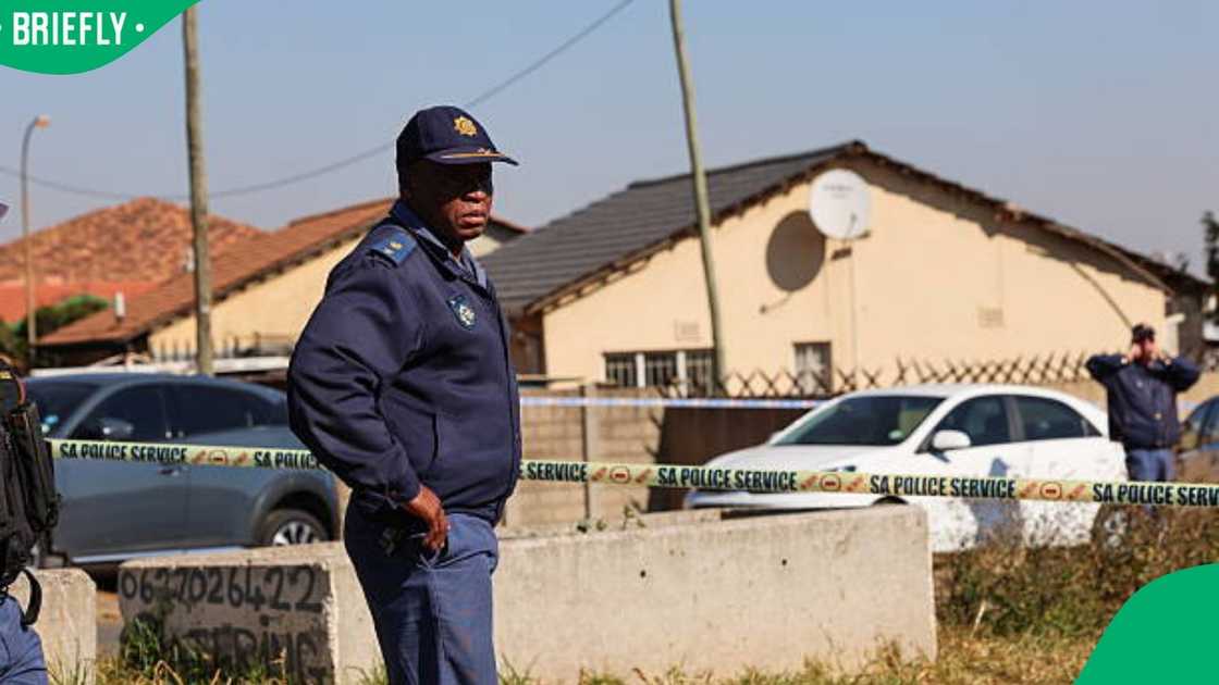 SAPS crime scene SAPS crime scene