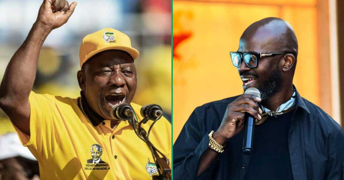 President Ramaphosa congratulates DJ Black Coffee President Ramaphosa congratulates DJ Black Coffee