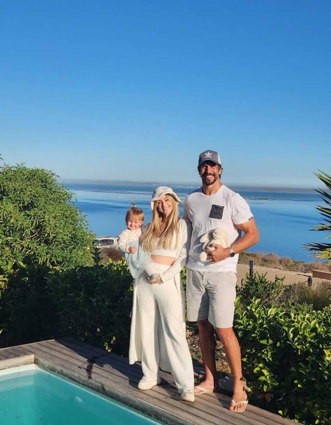 Eben Etzebeth is a doting husband and father Eben Etzebeth is a doting husband and father