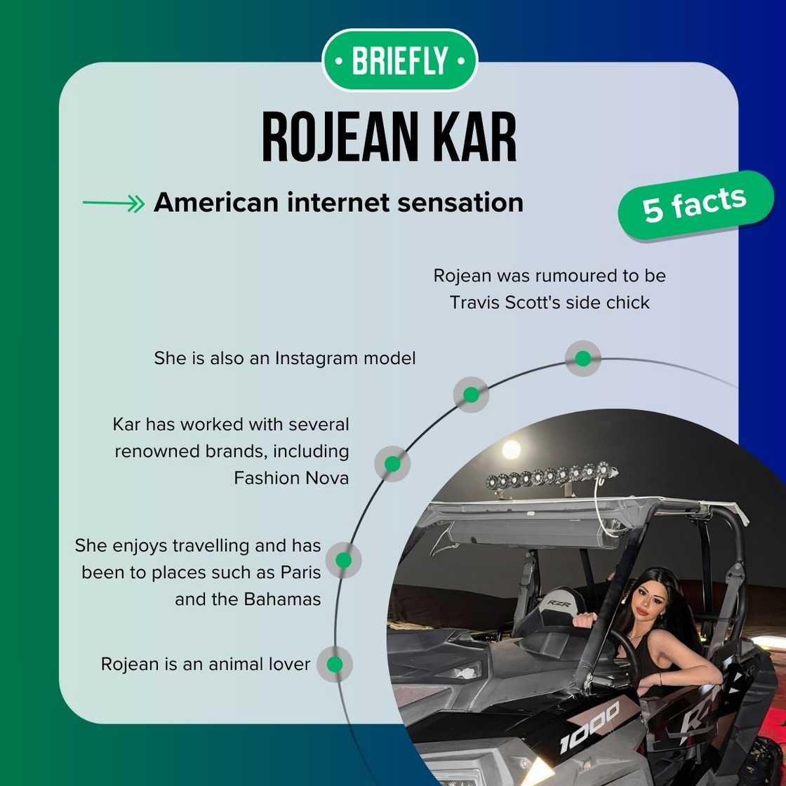 Rojean Kar's facts Rojean Kar's facts