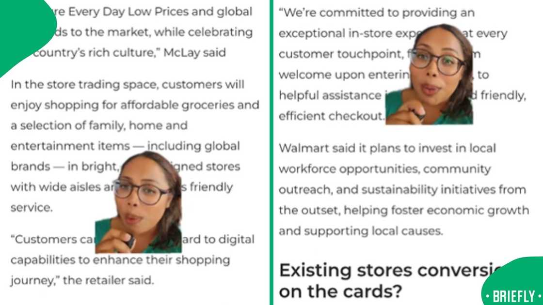 A viral clip of the Walmart announcement left South Africans buzzing about what the global retail chain’s arrival could mean for prices A viral clip of the Walmart announcement left South Africans buzzing about what the global retail chain’s arrival could mean for prices