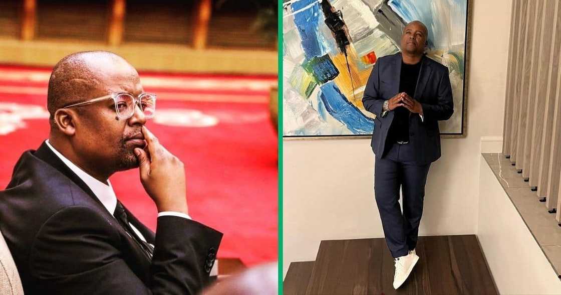 TK Nciza allegedly owes Standard Bank over R2 million for his Mercedes-Benz