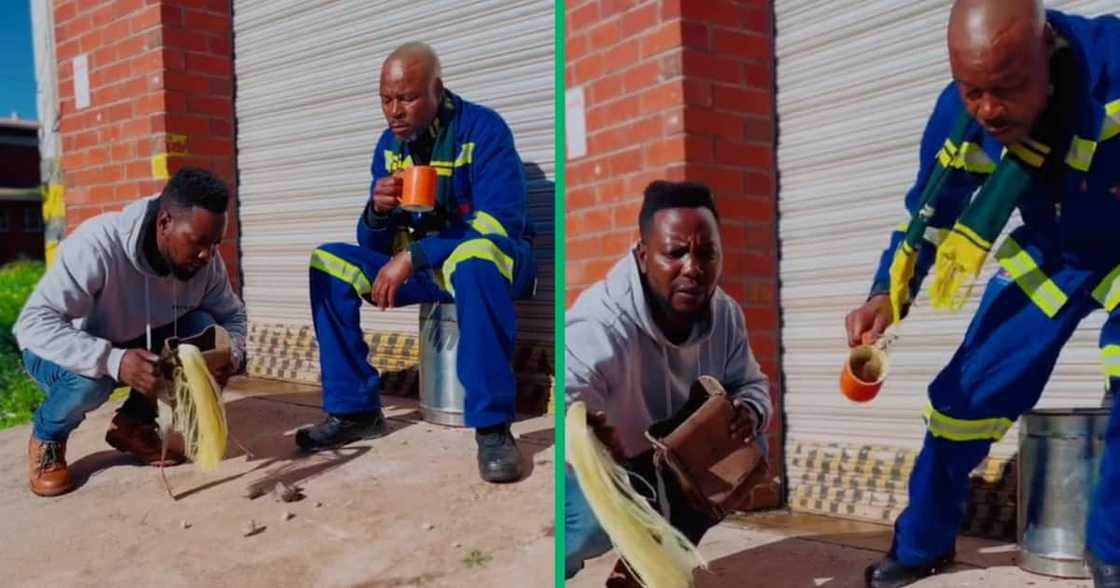 A Mzansi man pulled a hilarious tokoloshe prank