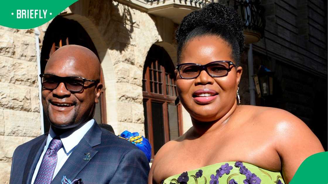Nathi Mthethwa’s wife has opened up on the last message she received from him