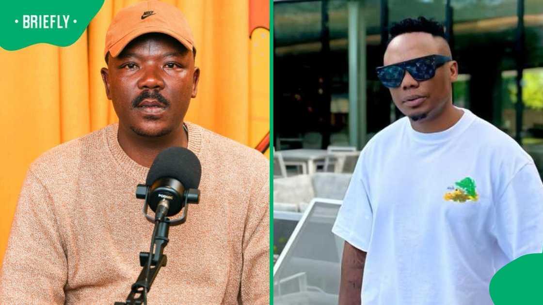Tall AS$ Mo accused DJ Tira of wearing fake LV sneakers.