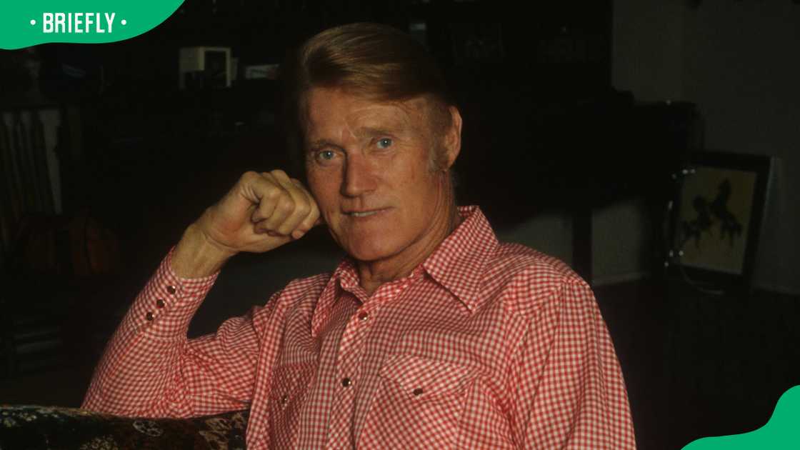 Chuck Connors in Los Angeles Chuck Connors in Los Angeles