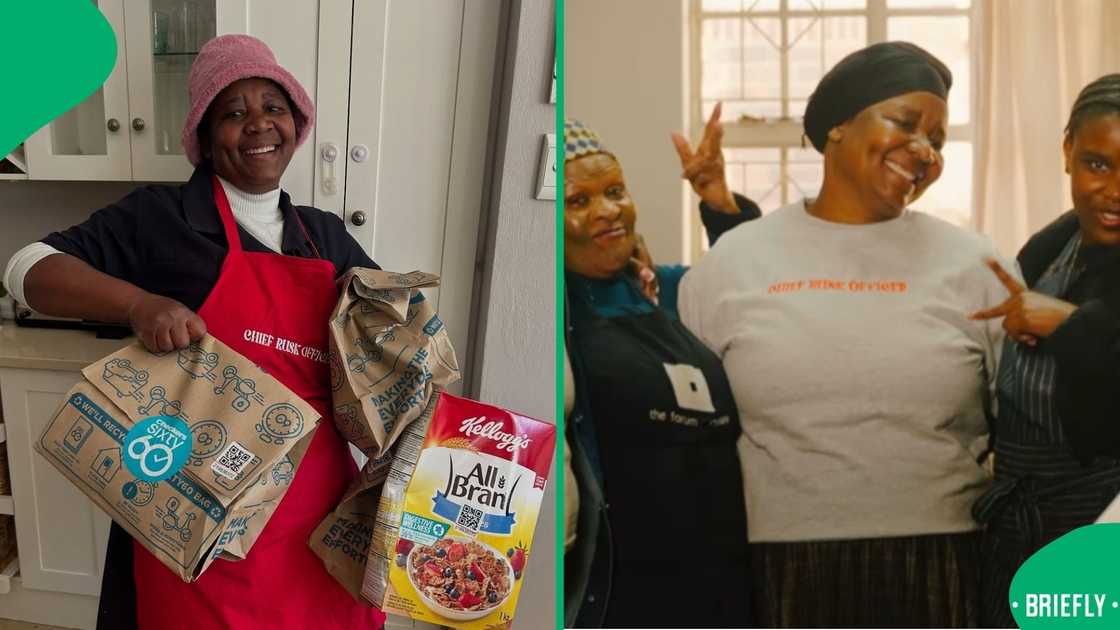 The dedicated nanny who has a soft spot for kids made many batches of rusks, with love and care