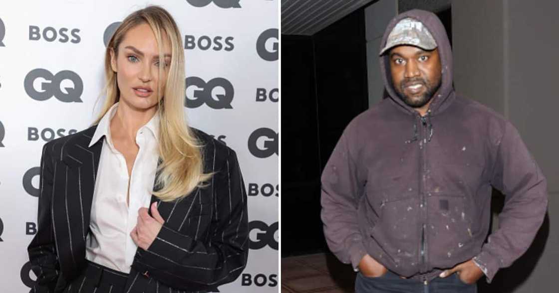 Kanye West and Candice Swanepoel