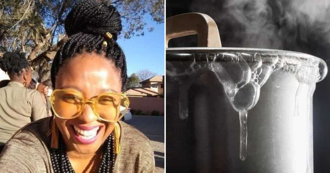 Woman shows off Sunday meal Woman shows off Sunday meal