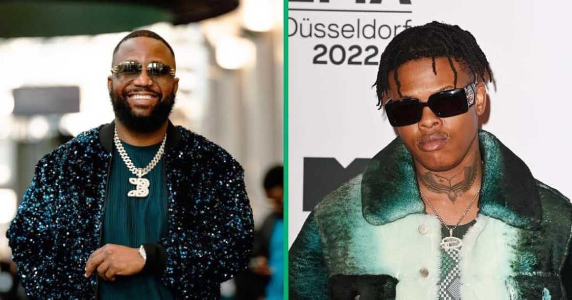 Nasty C and Cassper Nyovest addressed rumours of them releasing an album together Nasty C and Cassper Nyovest addressed rumours of them releasing an album together