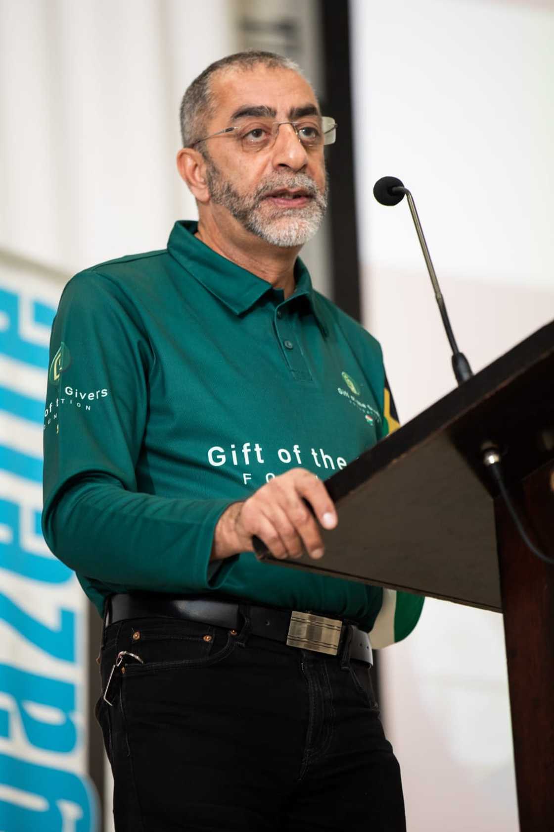 Gift of the Givers founder Dr Imtiaz Sooliman thanked the government for allowing the Palestinians entry