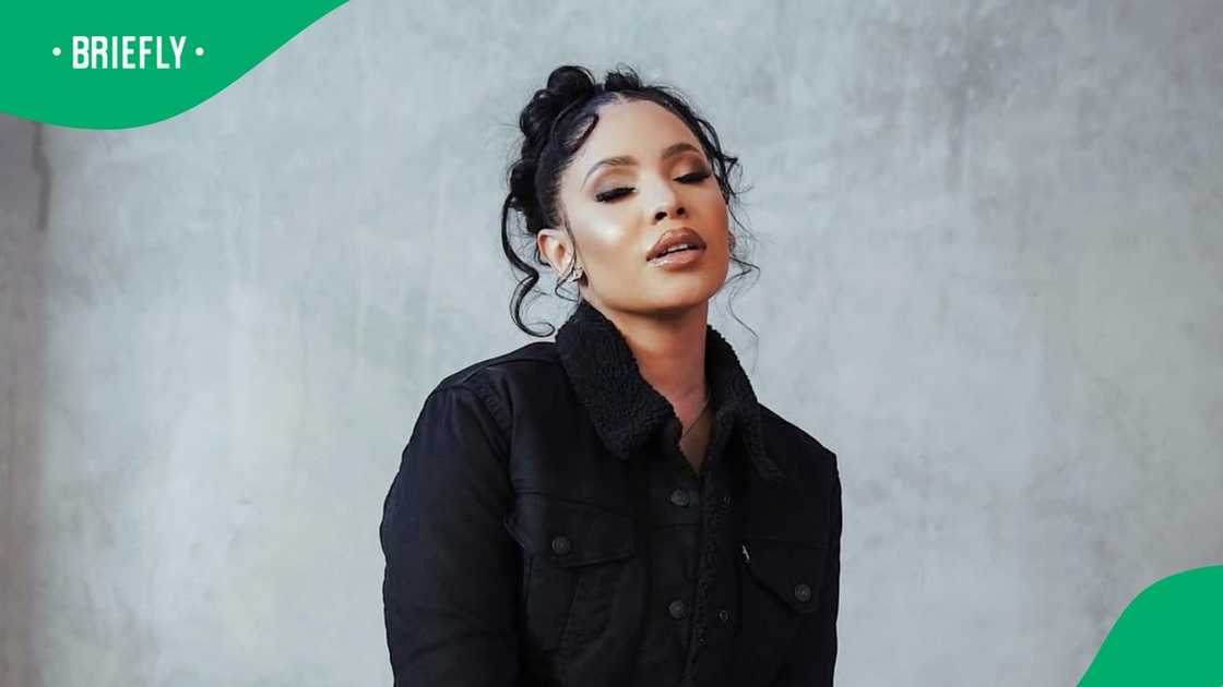 Thuli Phongolo shows off her new hairstyle