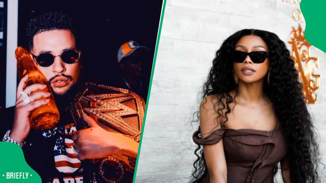 Bonang and AKA's past relationship goes viral Bonang and AKA's past relationship goes viral