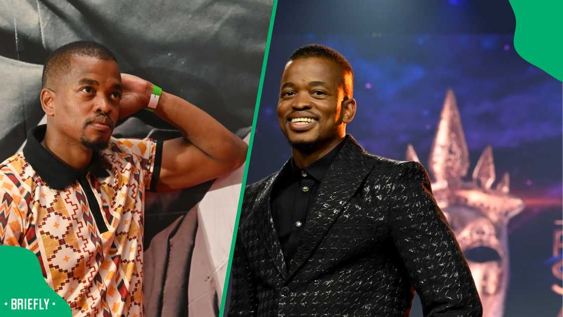 Netizens reacted to the way Mpho Popps was teaching his daughter Netizens reacted to the way Mpho Popps was teaching his daughter