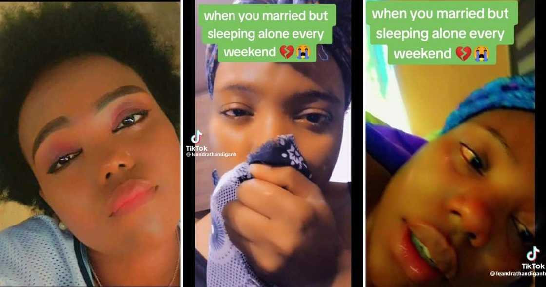Married woman cries on TikTok about her disappearing husband Married woman cries on TikTok about her disappearing husband