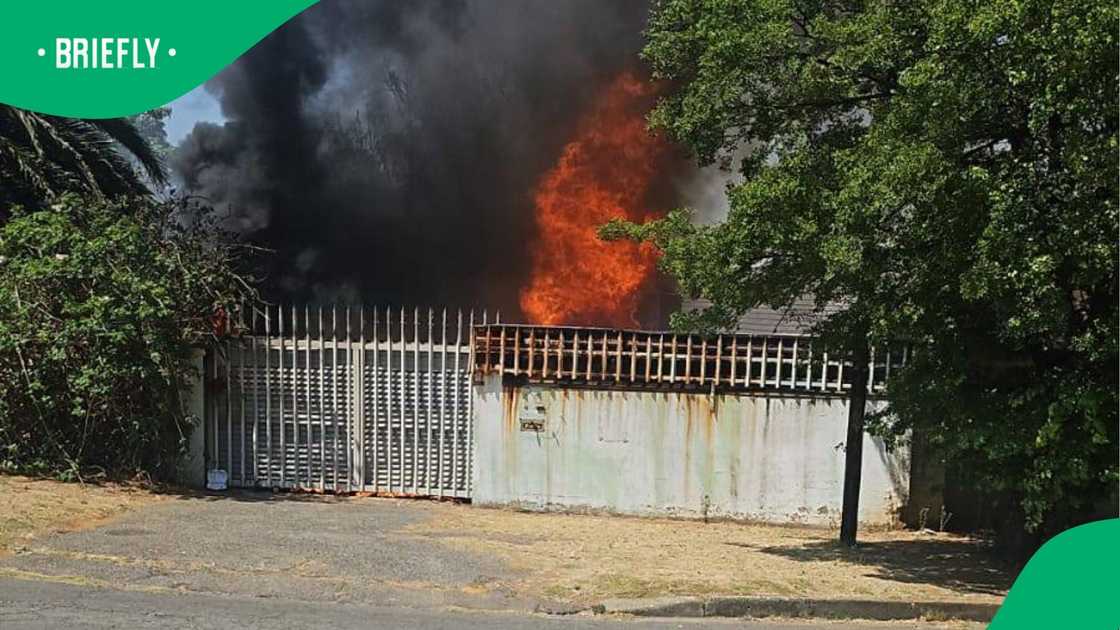 he cause of the fire remains unknown, and fire investigators are examining the scene