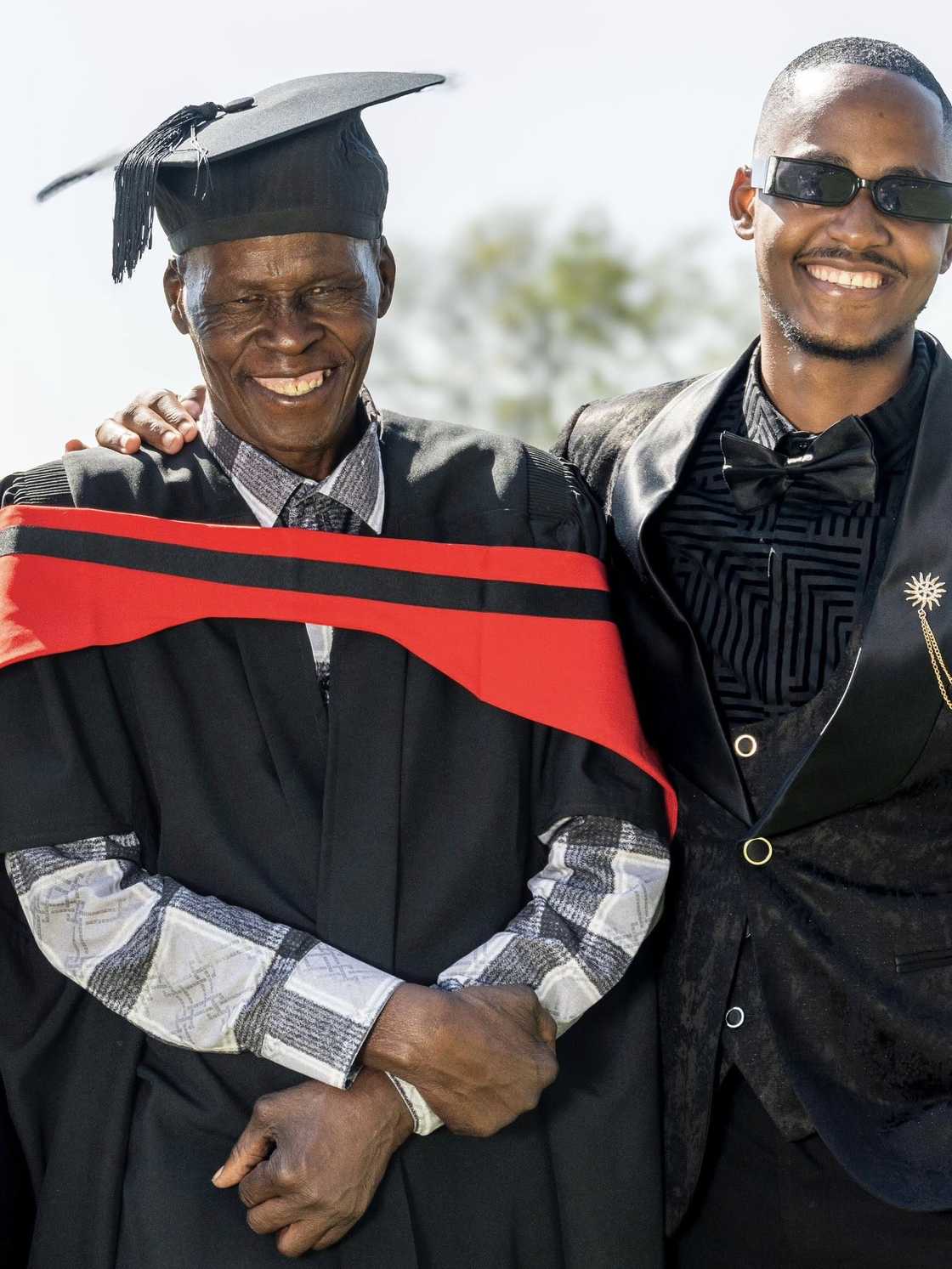 The man shared that his former colleagues were proud of his achievement