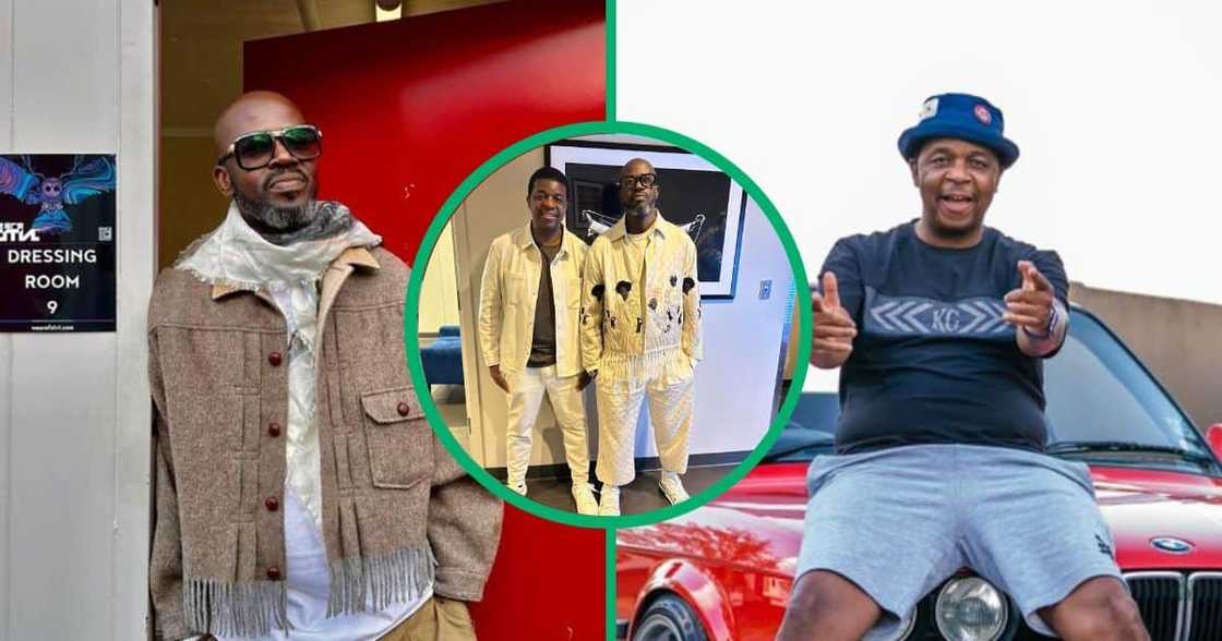 DJ Black Coffee explains to DJ Oskido the details behind his Madison Square Garden outfit in his New York show in video. DJ Black Coffee explains to DJ Oskido the details behind his Madison Square Garden outfit in his New York show in video.