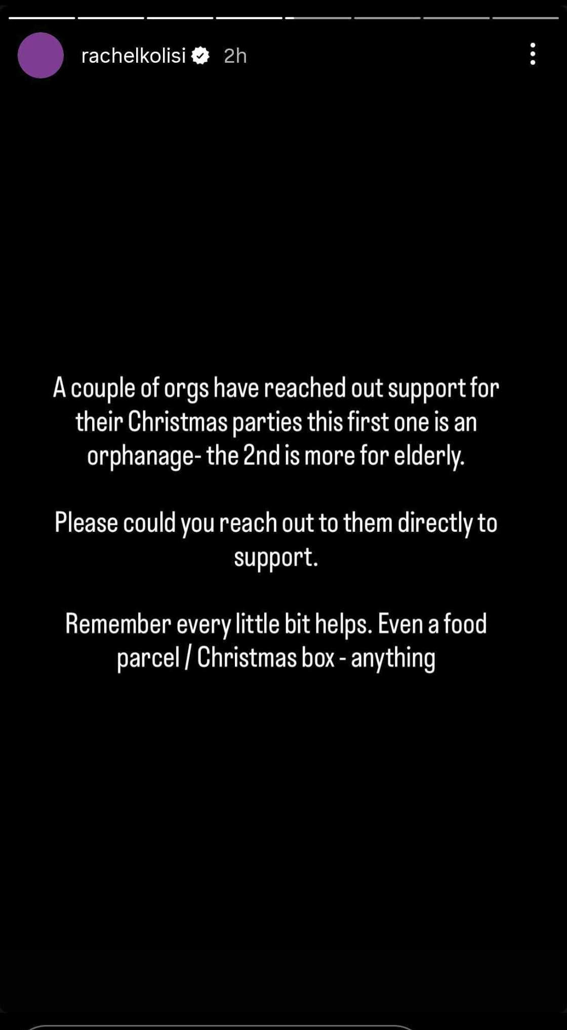 Rachel Kolisi appeals for donations Rachel Kolisi appeals for donations