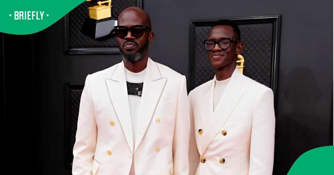 Black Coffee and his son Esona Maphumulo sparked a frenzy with their recent picture. Black Coffee and his son Esona Maphumulo sparked a frenzy with their recent picture.