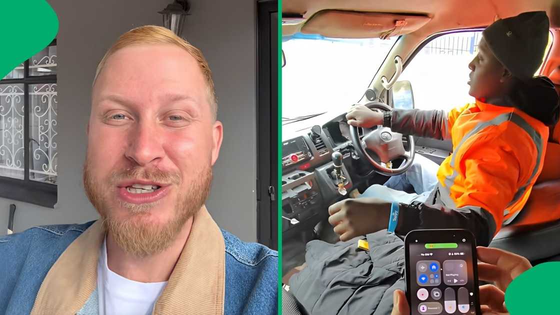 The man showed just how easy it was to pay with the method