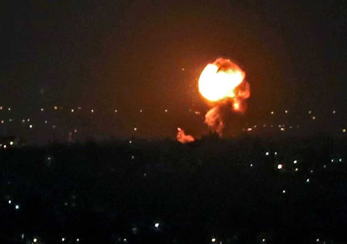 Israeli fighter jets struck the Gaza Strip on Friday, in response to rockets fired towards Israel Israeli fighter jets struck the Gaza Strip on Friday, in response to rockets fired towards Israel