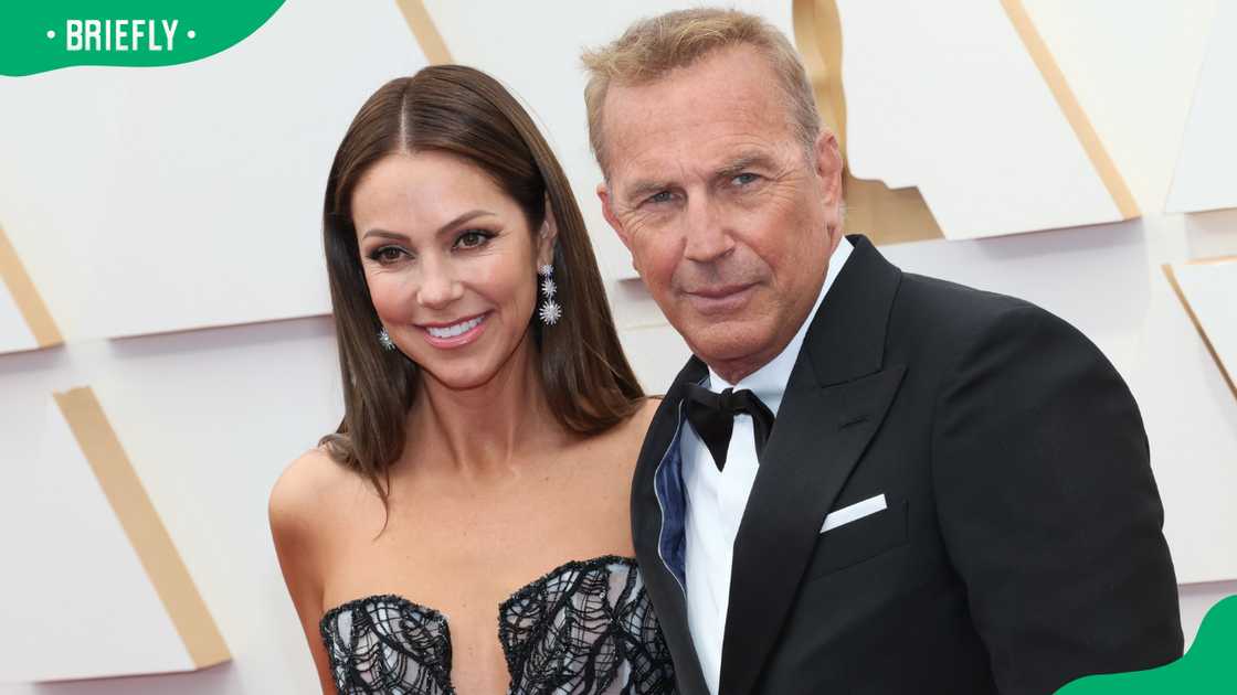 Christine Baumgartner and Kevin Costner in Hollywood Christine Baumgartner and Kevin Costner in Hollywood