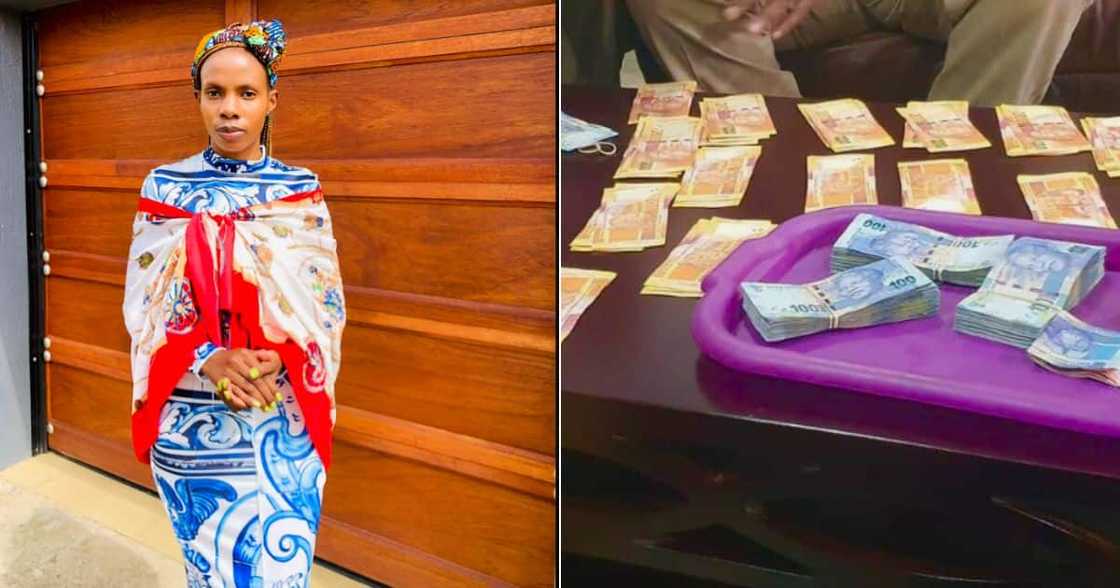 Sotho woman's lobola paid Sotho woman's lobola paid