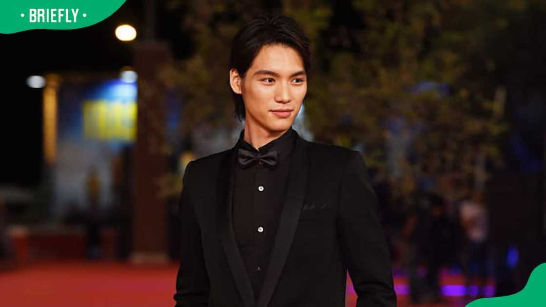 Sota Fukushi at 'As the Gods Will' Red Carpet during The 9th Rome Film Festival at Auditorium Parco Della Musica. Sota Fukushi at 'As the Gods Will' Red Carpet during The 9th Rome Film Festival at Auditorium Parco Della Musica.