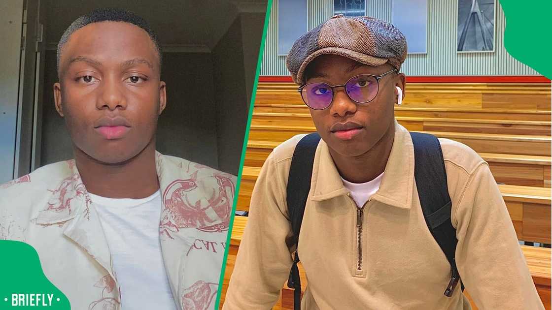 A young man's graduation post went viral on Facebook. A young man's graduation post went viral on Facebook.