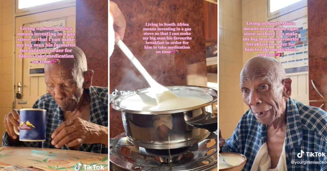 TikTok user @yourgirlmissceo's sweet grandfather TikTok user @yourgirlmissceo's sweet grandfather