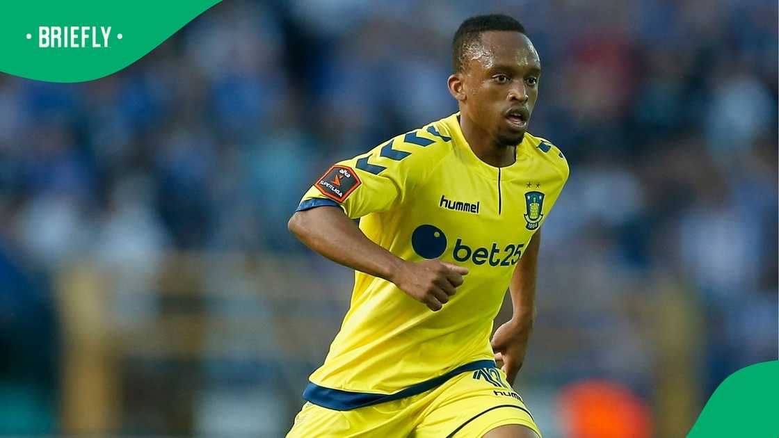 Lebogang Phiri, UEFA Europa League, Hertha BSC Berlin and Brondby IF. Lebogang Phiri, UEFA Europa League, Hertha BSC Berlin and Brondby IF.