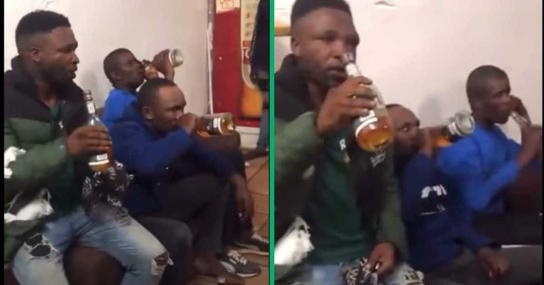 Alleged booze thieves were made to drink what they stole Alleged booze thieves were made to drink what they stole
