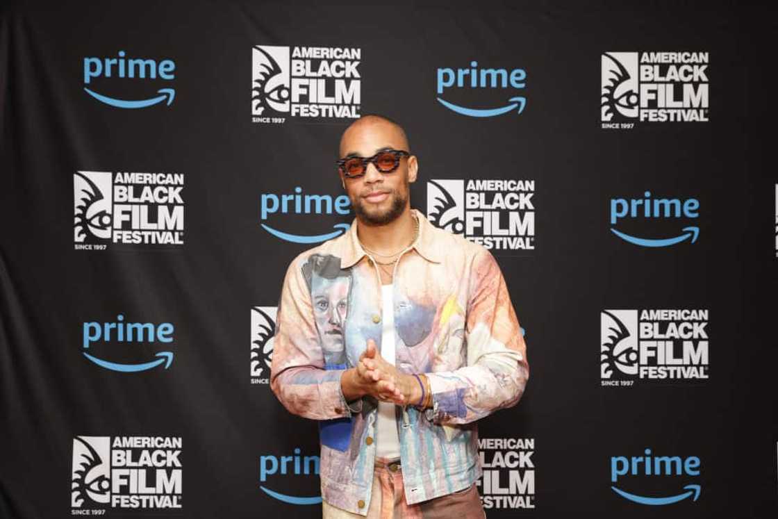 Kendrick Sampson attends the 2023 American Black Film Festival Kendrick Sampson attends the 2023 American Black Film Festival