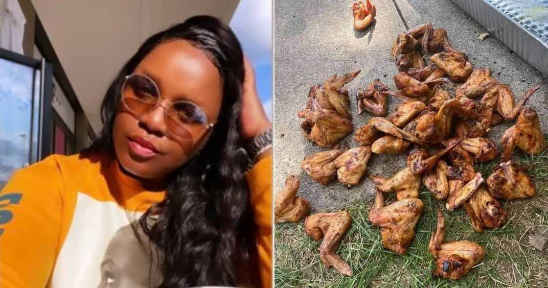 Chicken Wings, Ground, Funny, Accident, Mzansi, Braai, Social media, Users, Twitter