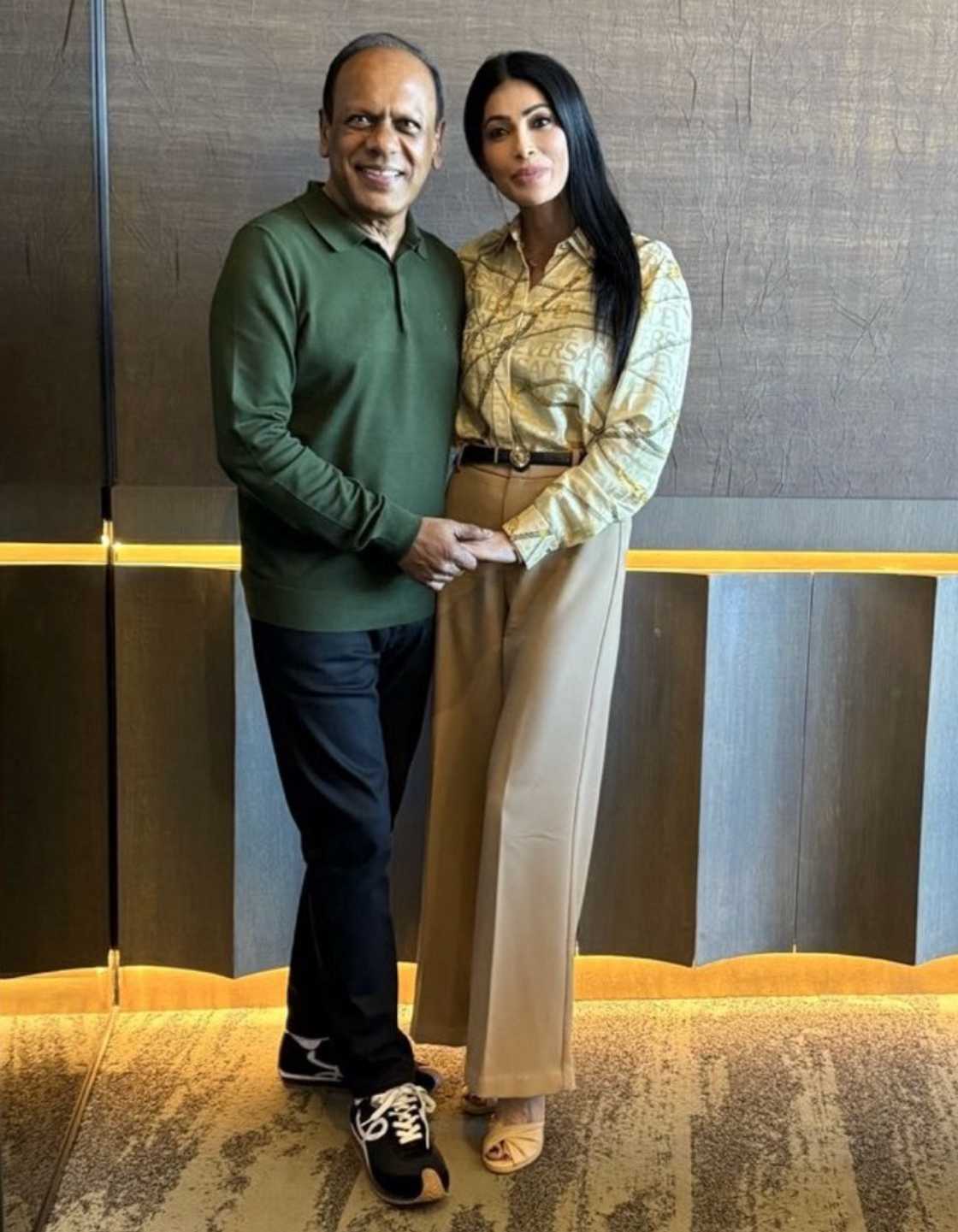 Online users gushed over Sorisha Naidoo's romantic husband