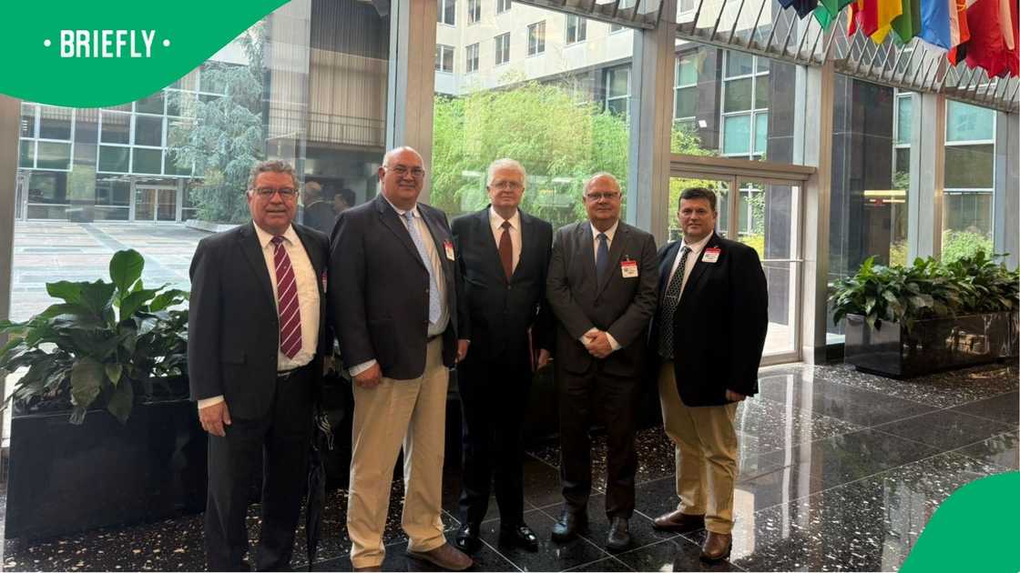 The delegation of Afrikaner officials recently returned to SA