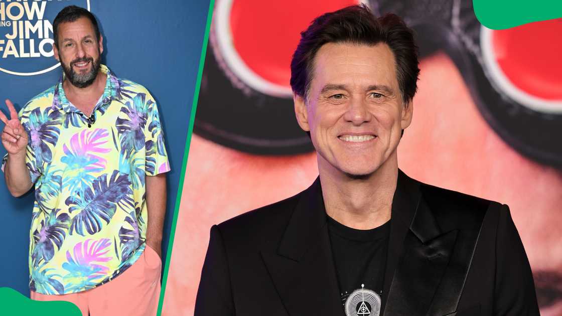 Adam Sandler and Jim Carrey Adam Sandler and Jim Carrey