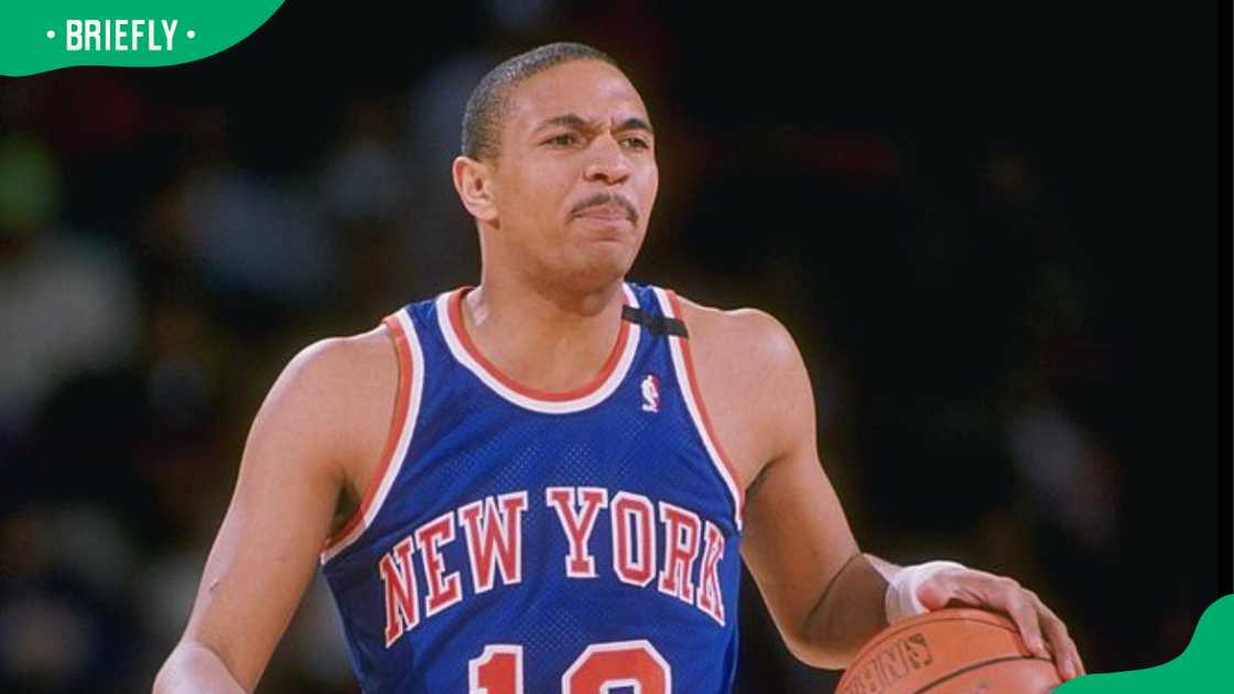 Mark Jackson of the New York Knicks Mark Jackson of the New York Knicks