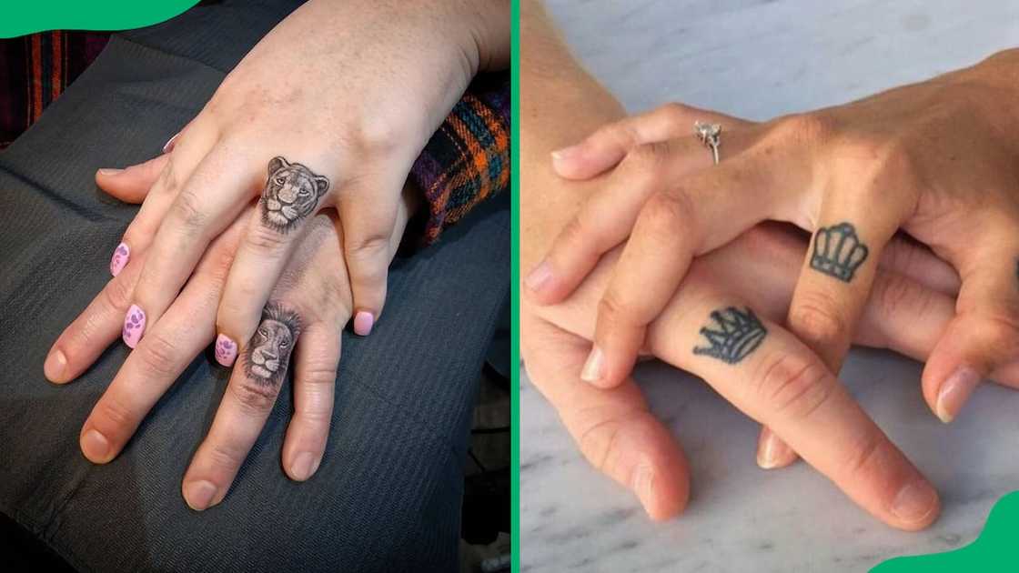 Finger tattoos for couples Finger tattoos for couples