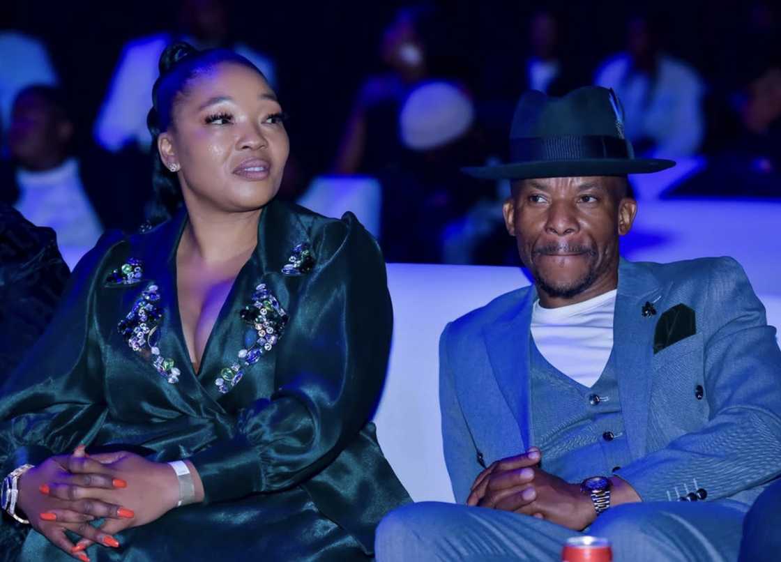 Fans admired Mduduzi Mabaso and Fatima Matsileng Fans admired Mduduzi Mabaso and Fatima Matsileng