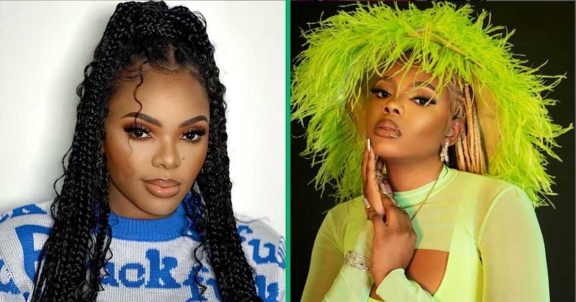 Londie London performed her latest single 'Themba' live on stage Londie London performed her latest single 'Themba' live on stage